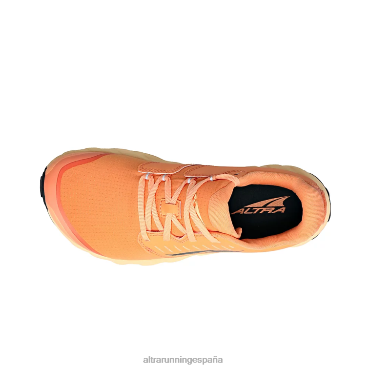 Altra superior 5 P4ZZ52 zapatos de pista naranja mujer
