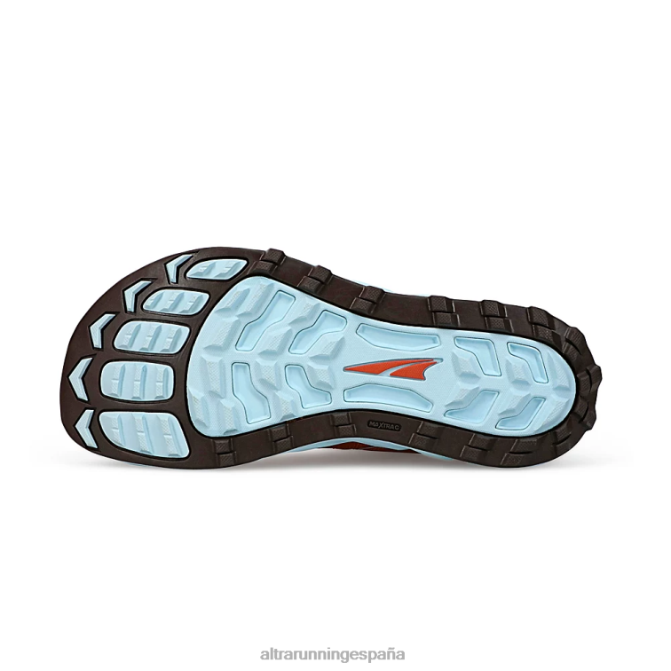 Altra superior 5 P4ZZ53 zapatos de pista rojo mujer