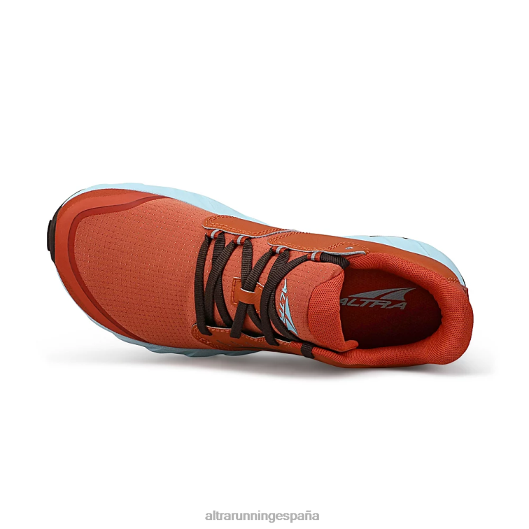 Altra superior 5 P4ZZ53 zapatos de pista rojo mujer