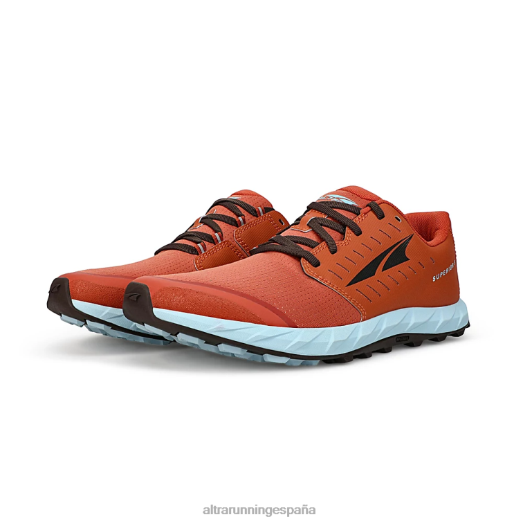 Altra superior 5 P4ZZ53 zapatos de pista rojo mujer