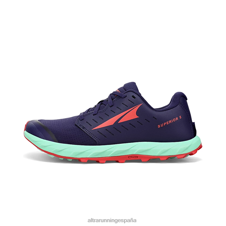 Altra superior 5 P4ZZ54 zapatos de pista morado oscuro mujer
