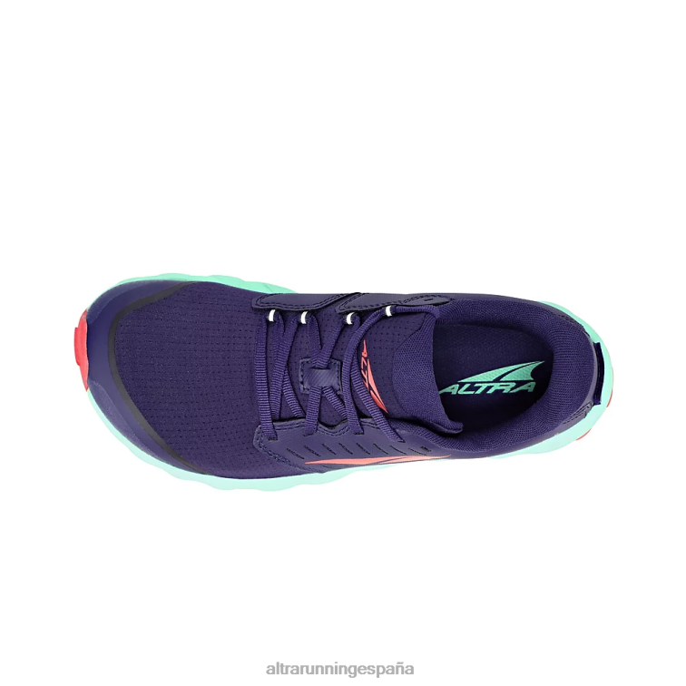 Altra superior 5 P4ZZ54 zapatos de pista morado oscuro mujer