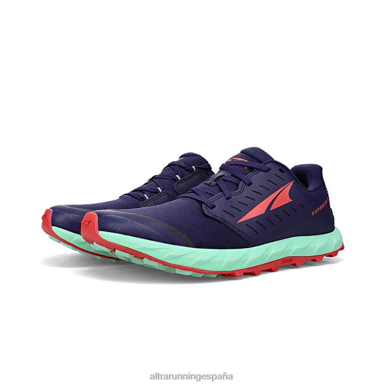 Altra superior 5 P4ZZ54 zapatos de pista morado oscuro mujer