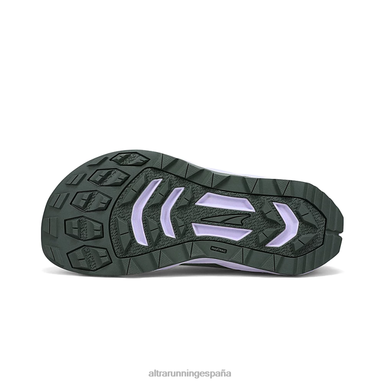 Altra superiores 6 P4ZZ6 zapatos de pista verde mujer