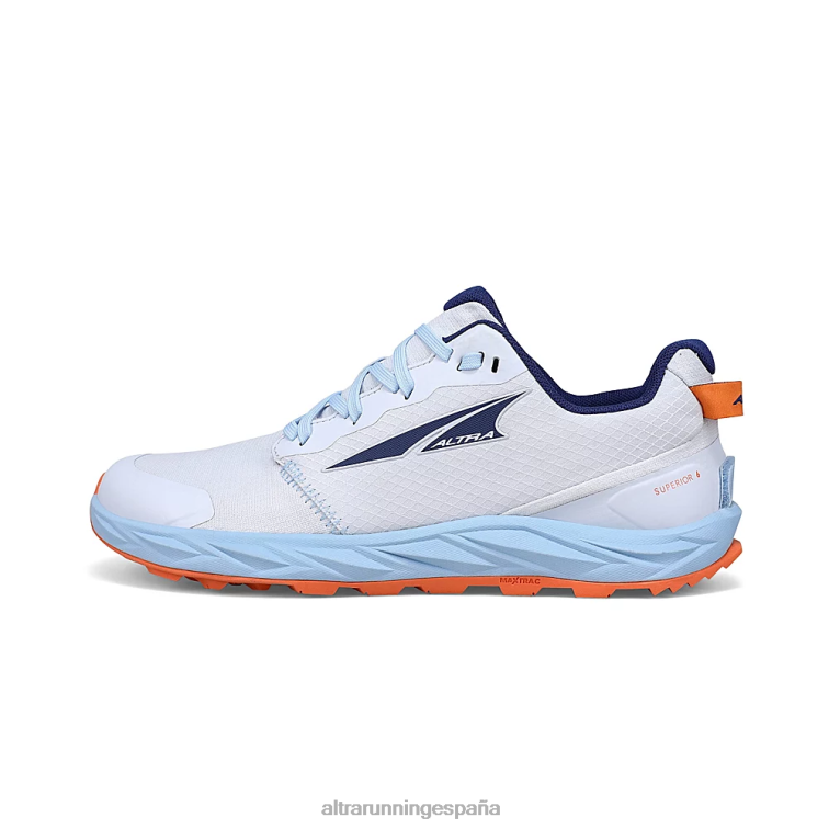 Altra superiores 6 P4ZZ7 zapatos de pista azul claro mujer