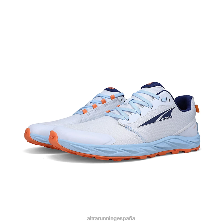 Altra superiores 6 P4ZZ7 zapatos de pista azul claro mujer