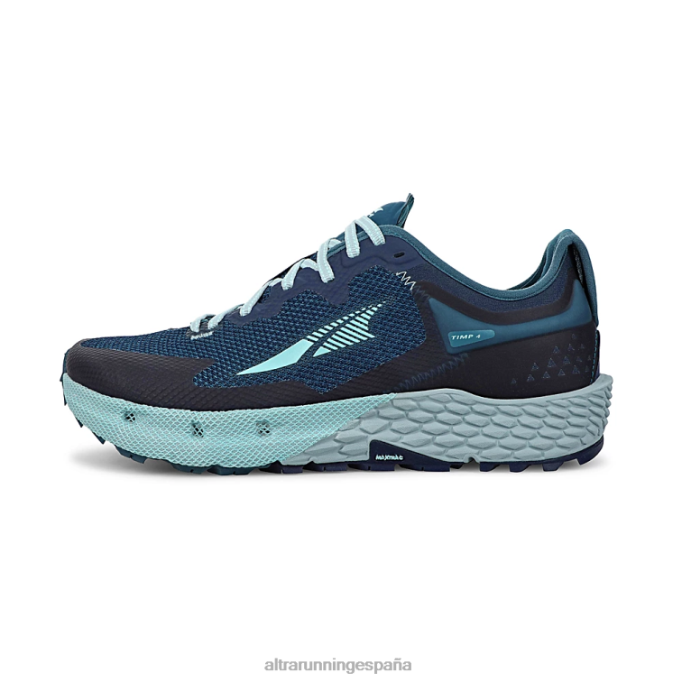 Altra timbal 4 P4ZZ24 zapatos de pista verde azulado profundo mujer