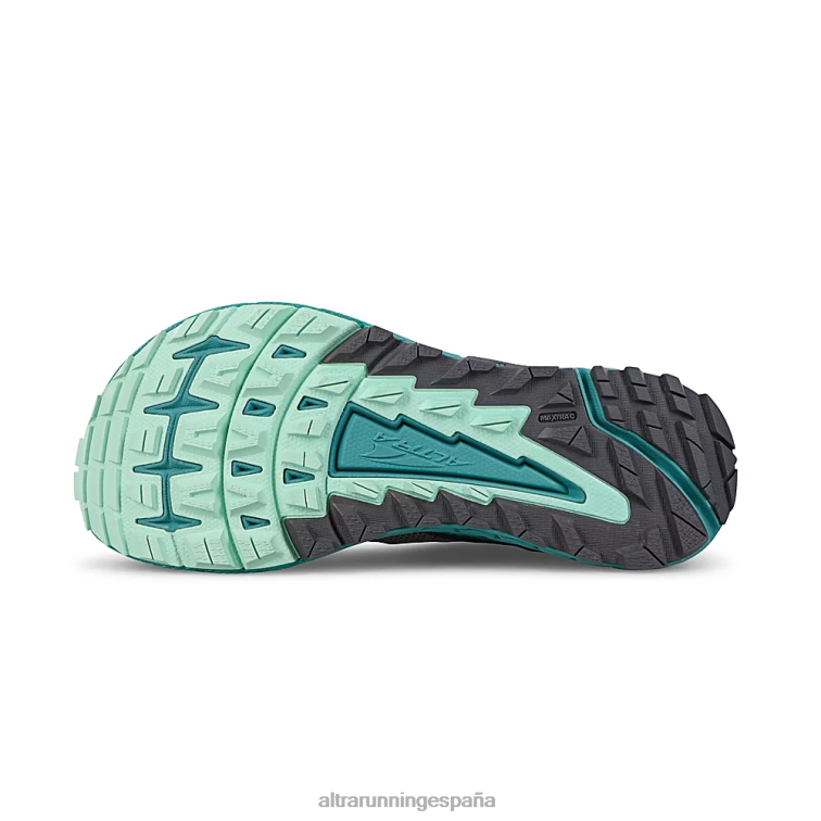 Altra timbal 4 P4ZZ25 zapatos de pista gris/verde azulado mujer