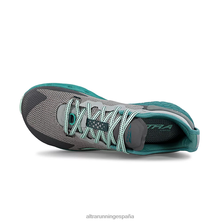 Altra timbal 4 P4ZZ25 zapatos de pista gris/verde azulado mujer