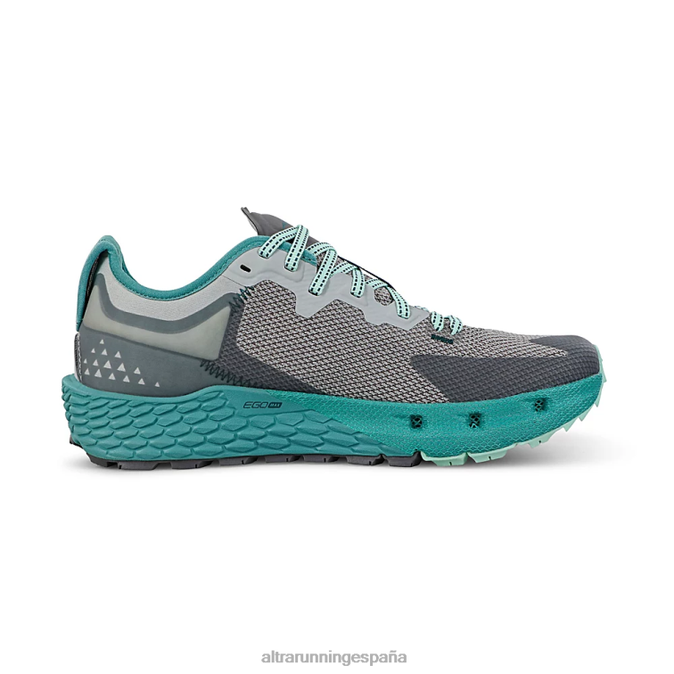 Altra timbal 4 P4ZZ25 zapatos de pista gris/verde azulado mujer