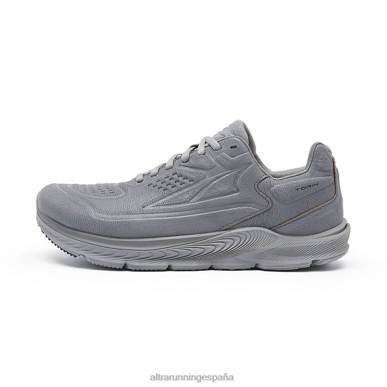 Altra torin 5 de cuero P4ZZ113 zapatos para caminar gris mujer